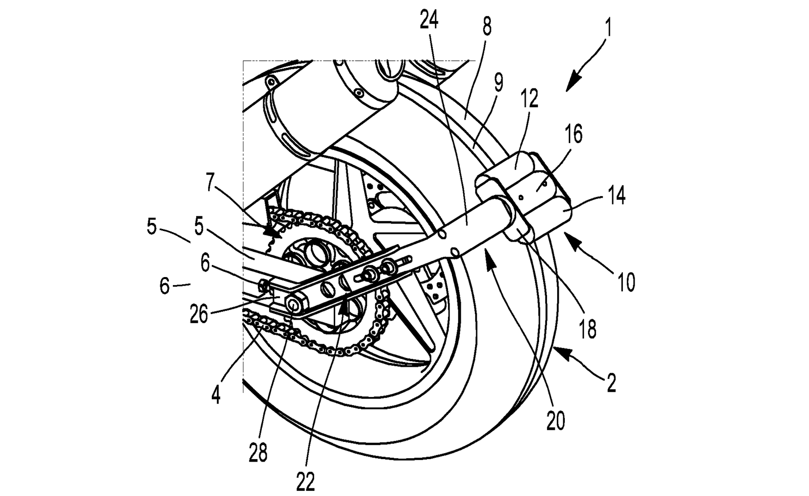 Michelin reversing device patent
